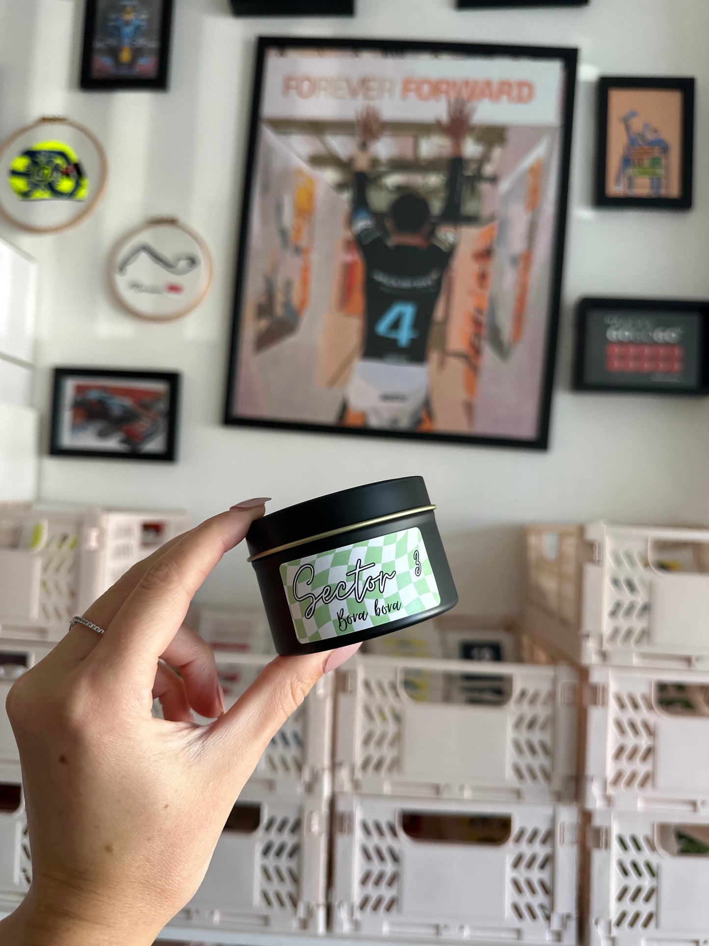 F1 inspired candles