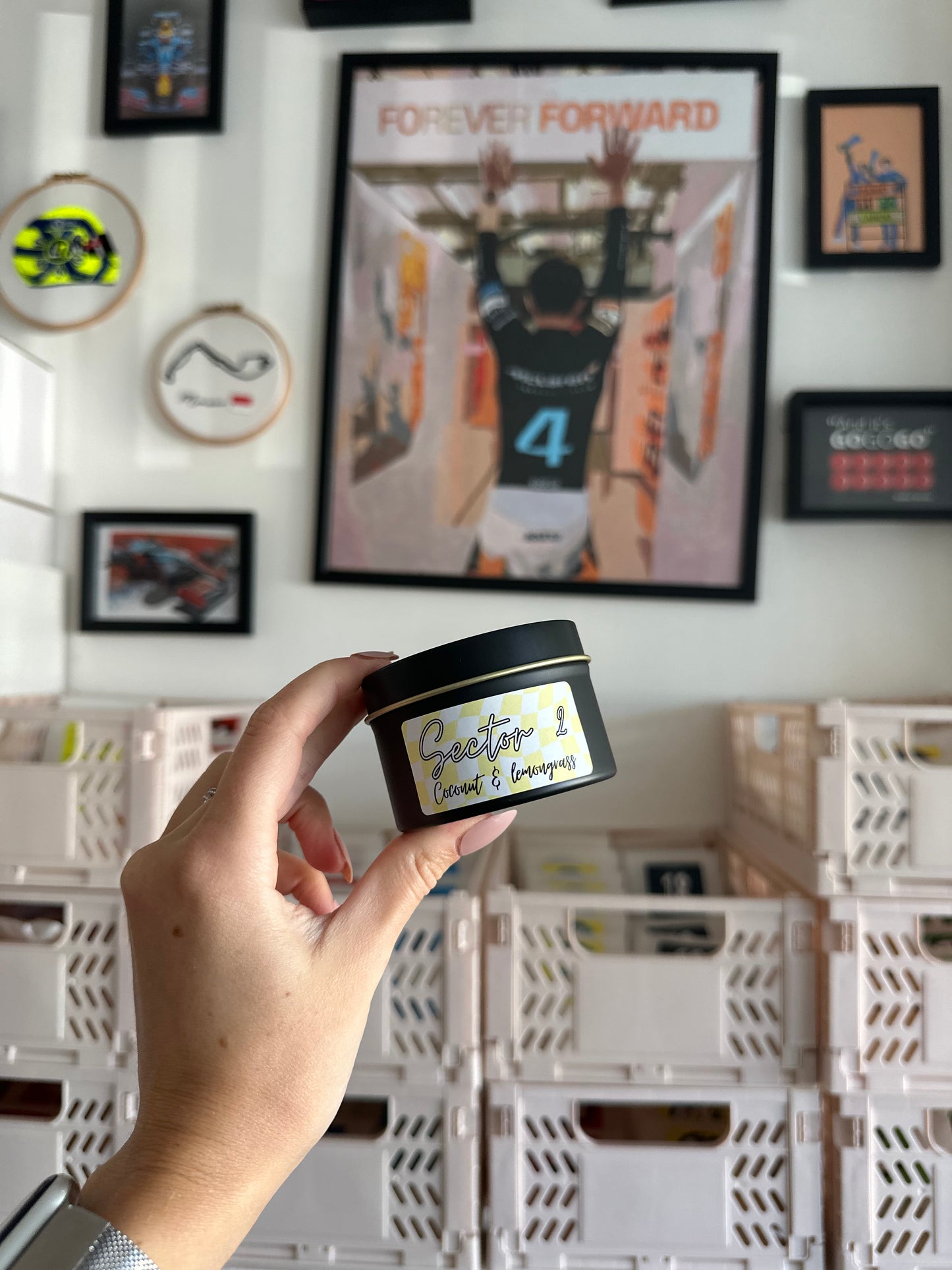 F1 inspired candles